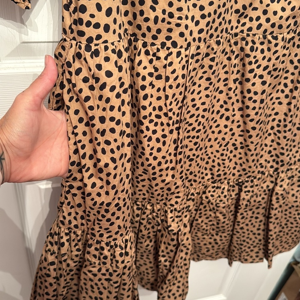 J.Crew Cheetah Print Dress Small - Picture 3 of 5